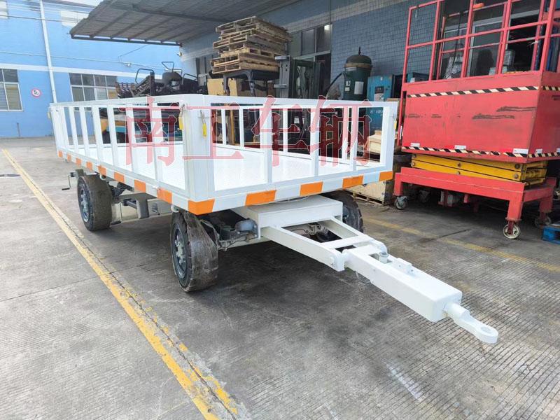 3吨wxc万象城（中国）首页官方网站牵引工具拖车 带护栏减震刹车功能